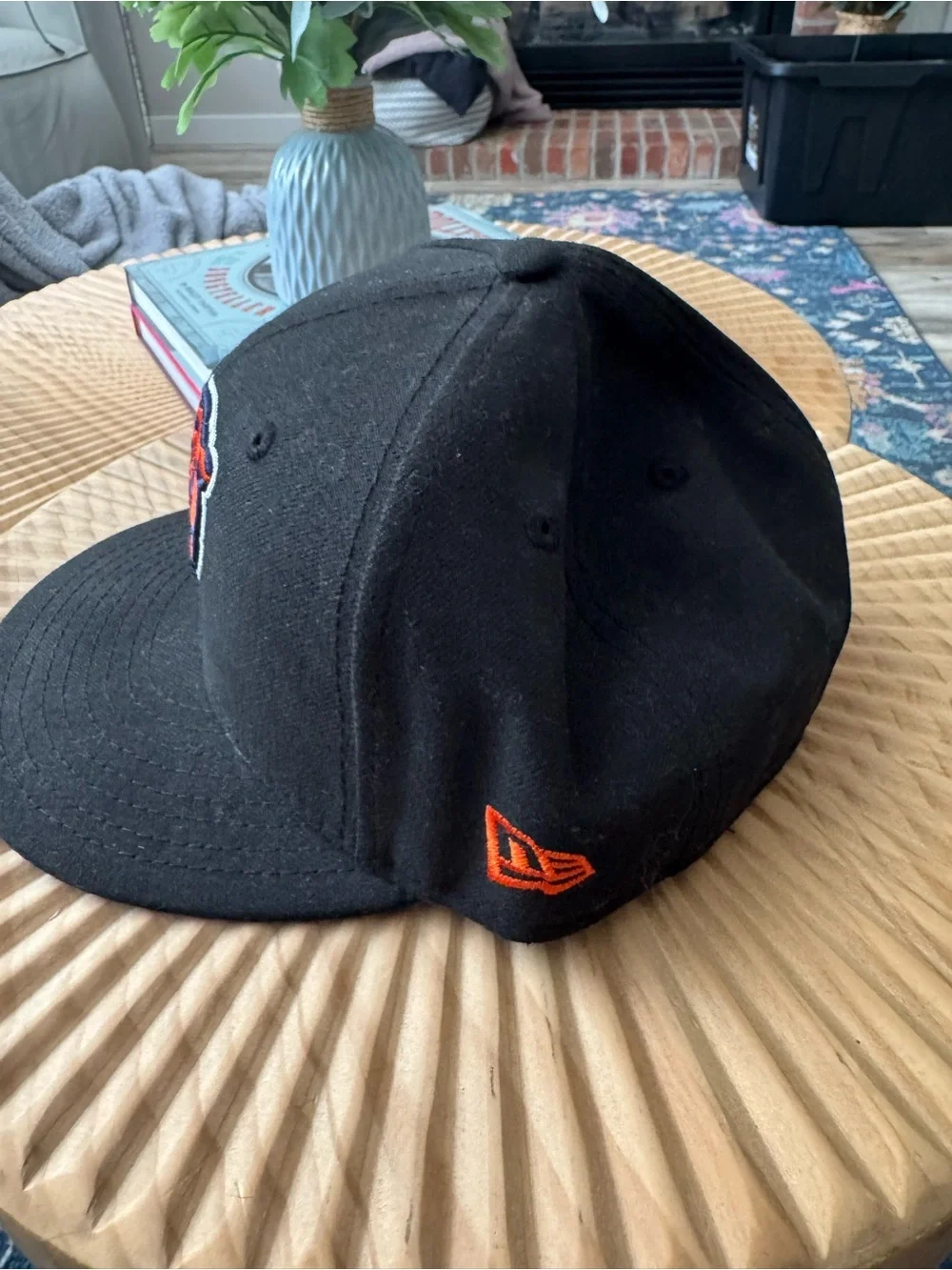 Chicago Bears Bear Face Logo New Era 59FIFTY Fitted Hat 6 7/8